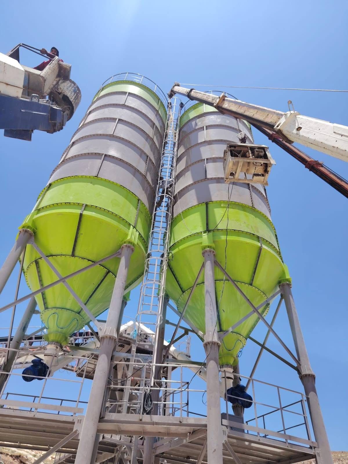 Cement Silo Installation